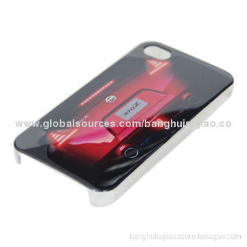 Classic Car Models ABS Mobile Phone Case, IML/IMD Process, Suitable for iPhone 4/4S